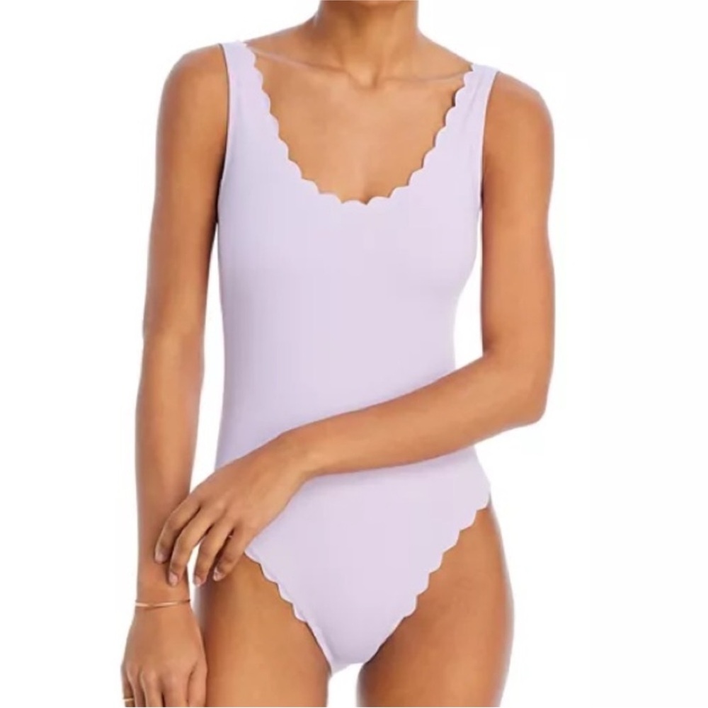 AQUA SWIM scalloped one piece